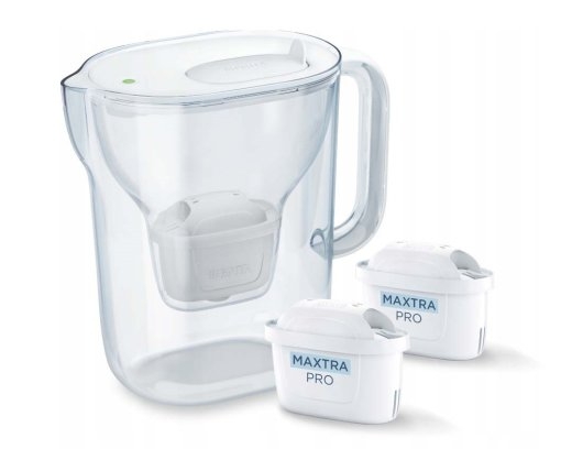 Brita Style Essential + 2 MAXTRA PRO PURE PERFORMANCE (White)