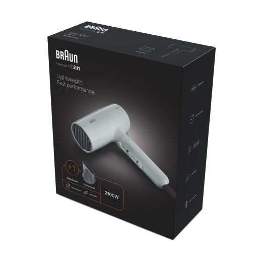 Braun Hair dryer 2100W HD211E