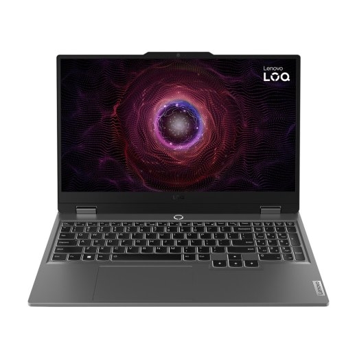 Lenovo LOQ 15ARP9 AMD Ryzen™ 5 7235HS Laptop 39.6 cm (15.6") Full HD 16 DDR5-SDRAM 512 SSD NVIDIA GeForce RTX 4050 Wi-Fi 6 (802.11ax) NoOS Grey