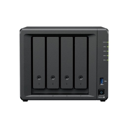 Synology NAS DS925+ AMD Ryzen V1500B Processor frequency 2.2 GHz 4 DDR4 ECC SODIMM Black