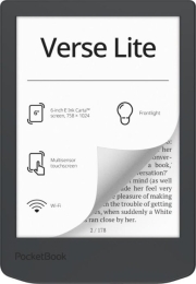 E-Reader POCKETBOOK Verse Lite 619 6' 6" 1024x758 1xUSB-C Wireless LAN Grey PB619-T-WW