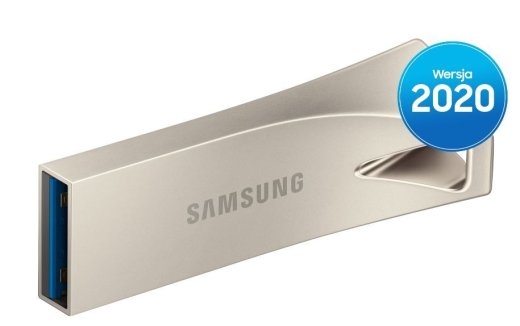 Pendrive BAR Plus USB3.1 256 Champaign Silver