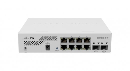 MikroTik Switch 8x1GbE 2xSFP+ CSS610-8G-2S+I