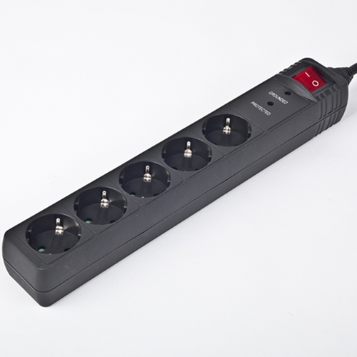 EnerGenie Surge Protector SPG5-C-15/ 4.5 m/ 5 Sockets/ Black
