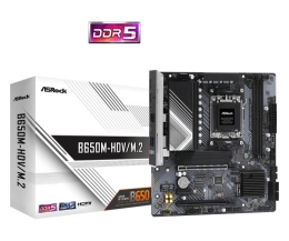 B650M-HDV/M.2 AM5 2DDR5 HDMI/DP mATX
