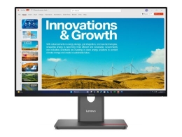 Lenovo ThinkVision P24QD-40 23.8 " IPS 16:9 120 Hz 6 ms 2560 x 1440 pixels 300 cd/m² HDMI ports quantity 1 Warranty 36 month(s)