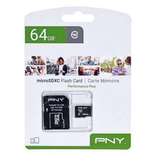 PNY Performance Plus 64 MicroSDXC Class 10