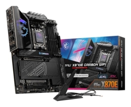 Mainboard MSI AMD X870E SAM5 ATX Memory DDR5 Memory slots 4 3xPCI-Express 16x 1xPCI-Express 4.0 4x 1xPCI-Express 5.0 4x 1xPCI-Express 5.0 16x 4xM.2...