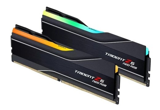 G.skill PC Memory - DDR5 64GB (2x32GB) Trident Neo AMD RGB 6000MHz CL26 Black