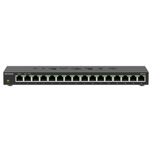 NETGEAR GS316v3 - switch - 16 ports - unmanaged