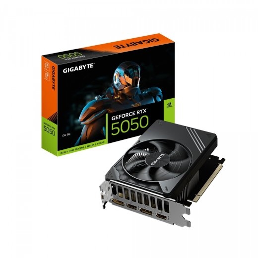 Gigabyte Graphics card GeForce RTX 5050 D6 8G 2HDMI/2DP