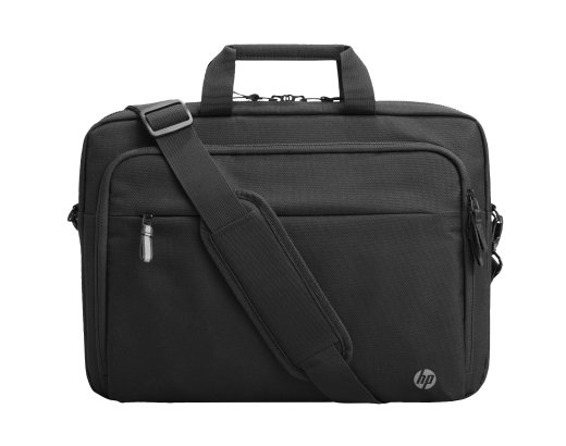 HP Business 15.6 Top Load, RFID & Bluetooth tracker Pocket, Cable pass-through, Sanitizable - Black