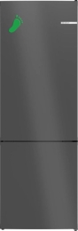 Bosch Serie 4 KGN49OCAF fridge-freezer Freestanding 311 L A Anthracite