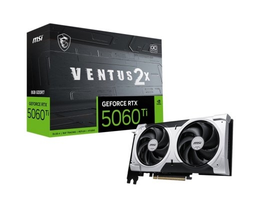 Msi Graphics card GeForce RTX 5060 Ti 8G VENTUS 2X OC PLUS