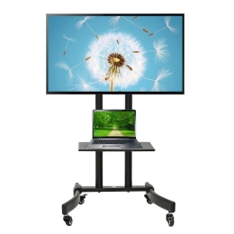 Professional TV stand trolley on wheels MC-739 max 40kg max 32-65 ''