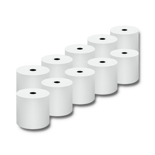 BPA free Qoltec 51892 Thermal roll 80 x 80 55g/m2 10pcs