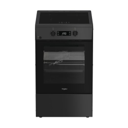 Whirlpool Cooker W5I8LCSTA Hob type Induction Oven type Electric Anthracite Width 50 cm Depth 60 cm 60 L