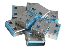 Zub Lindy USB Port Lock 10pcs. Blue