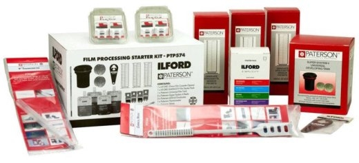 Ilford Film Starter Kit with Paterson Tank PTP574