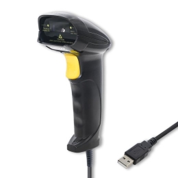 Qoltec 50876 Laser scanner 1D USB Black