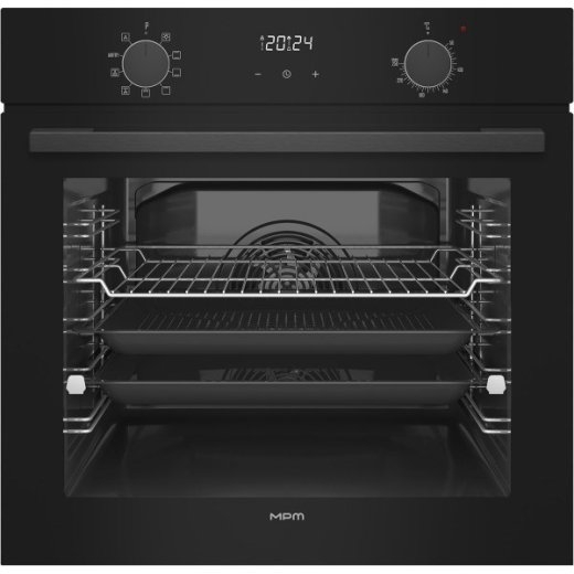 MPM-63-BO-30 built-in electric oven Black