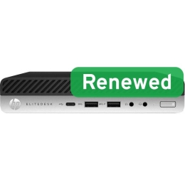HP Renewed Grade A EliteDesk 800 G3 DM Intel Core i5 i5‑7500 16 SATA 500 Intel HD Graphics 630 Windows 11 Pro