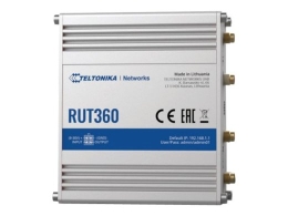 Teltonika Industrial Cellular Router RUT360 LTE CAT6 1 x LAN ports, 10/100 Mbps, compliance with IEEE 802.3, IEEE 802.3u standards, supports auto M...