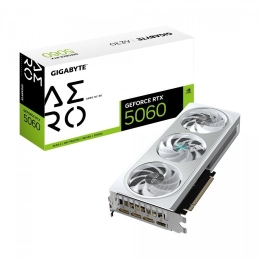 Gigabyte Graphics card GeForce RTX 5060 AERO OC 8G GDDR7 3DP/HDMI