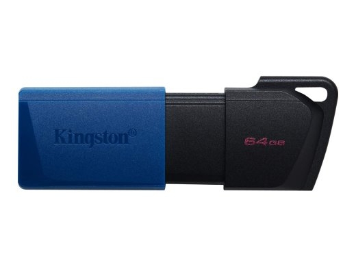 Kingston USB 3.2 Flash Drive DataTraveler Exodia M 64 USB 3.2 Black/Blue