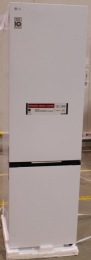 SALE OUT. LG GBBS322CSW Refrigerator, C, Free-standing, Combi, Height 2.03 m, Net fridge 262 L, Net freezer 113 L, White LG Refrigerator GBBS322CSW...