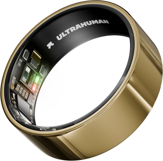 Ultrahuman Ring Air Bionic Gold Size 6 Smart Ring