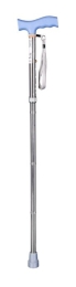 Folding walking stick ACTIONMED silver