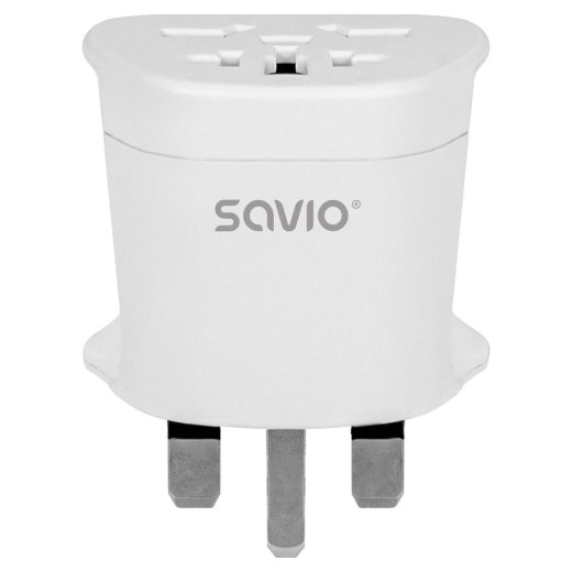 Savio AP-05 power adapter/inverter Indoor 2500 W White
