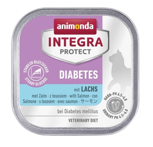 ANIMONDA Integra Protect Diabetes Salmon - wet cat food - 100g