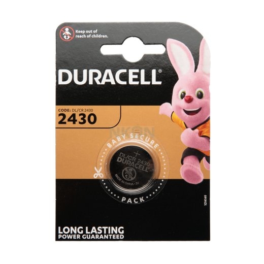 Duracell Battery DL2430 BL1 CR2430 Lithium 1 pc(s)