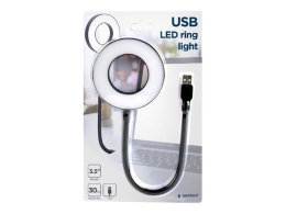 Gembird NL-LEDRING-01 USB LED ring light White 6500K N/A