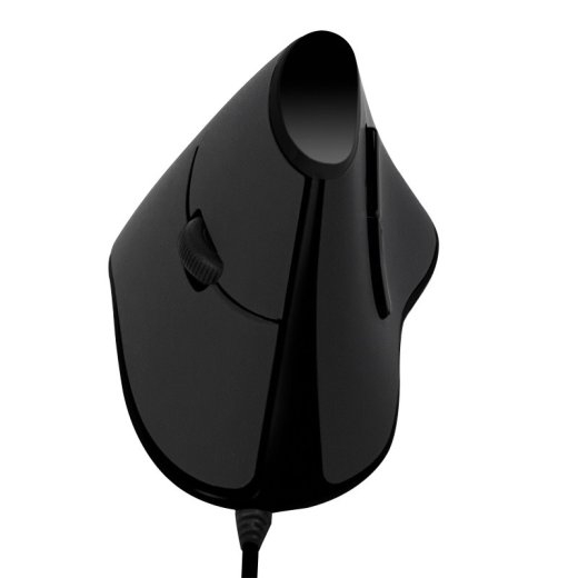 Ergonomic vertical mouse, USB, black