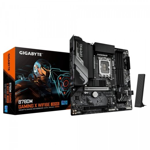 Gigabyte Motherboard B760M GAMING X WIFI6E GEN5 S1700 4DDR5 mATX