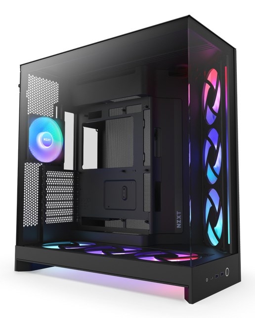 NZXT H9 Flow RGB+ Midi Tower Black