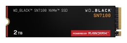 SSD SANDISK Read speed 7250 MB/s Write speed 6900 MB/s NVMe Yes PCI Express 4.0 M.2 2000 Black SN7100 WDS200T4X0E