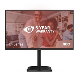 LCD Monitor AOC 27 " 2560 x 1440 pixels Quad HD Native aspect ratio 16:9 LED Flat Q27E4CV
