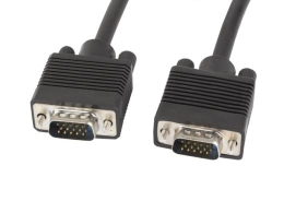 Lanberg VGA Cable, Dual-Shielded Ferrite Core CA-VGAC-10CC-0018-B VGA to VGA 1.8 m