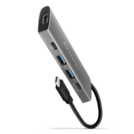 AXAGON USB-C 10Gbps SPEEDSTER 5in1 hub (rev2.0) HMC-5G2 HDMI ports quantity 1