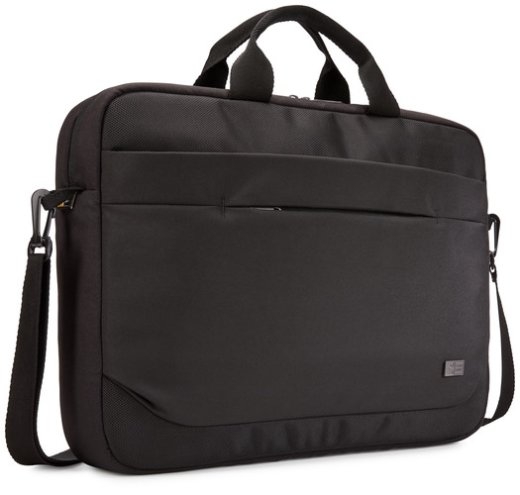 Case Logic Advantage Fits up to size 15.6 " Messenger - Briefcase Shoulder strap Black