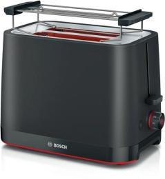 Bosch Compact Toaster TAT3M123 MyMoment Power 950 W Number of slots 2 Housing material Plastic Black
