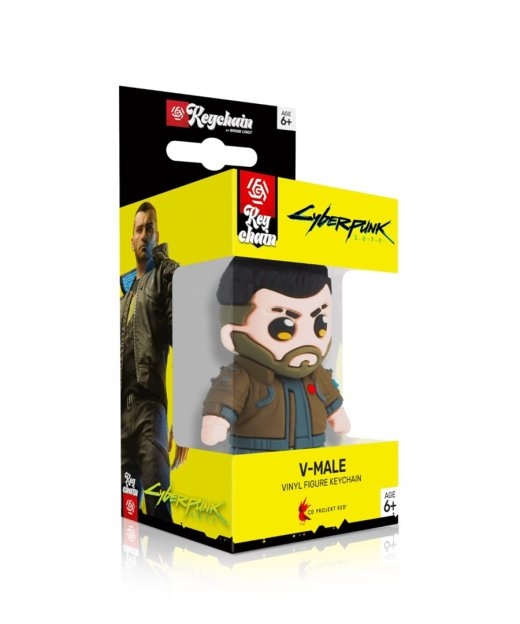 3D Keychain Good Loot Cyberpunk 2077 - V-Male