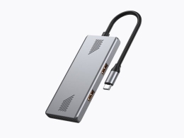 Gembird UHB-CM-U310-A2C2-01, 4-port A + C USB 3.2 (Gen 2) Type-C hub