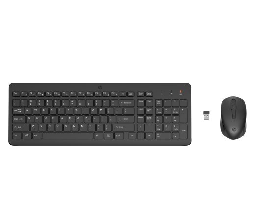 HP 330 Wireless Mouse Keyboard Combo - Black - US ENG