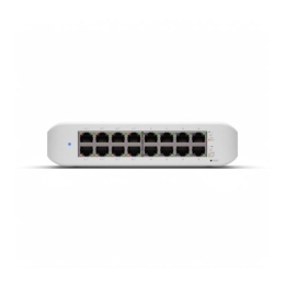 Switch UBIQUITI USW-LITE-16-POE Type L2 16x10Base-T / 100Base-TX / 1000Base-T PoE+ ports 8 45 Watts