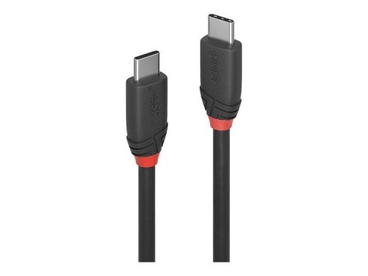 Lindy Black Line - USB-C cable - USB-C to USB-C - 1.5 m